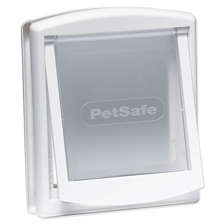 Dvierka PETSAFE biela s transparentným flapom 715 1 ks