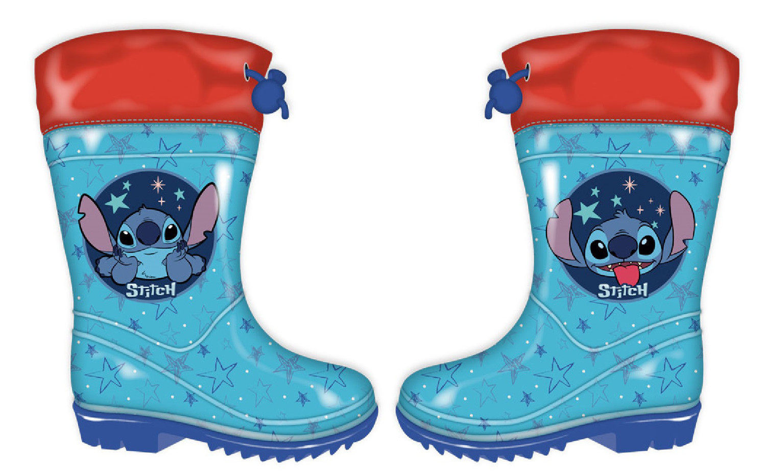 Disney Lilo a Stitch detské gumáky - modré Papuče: 26