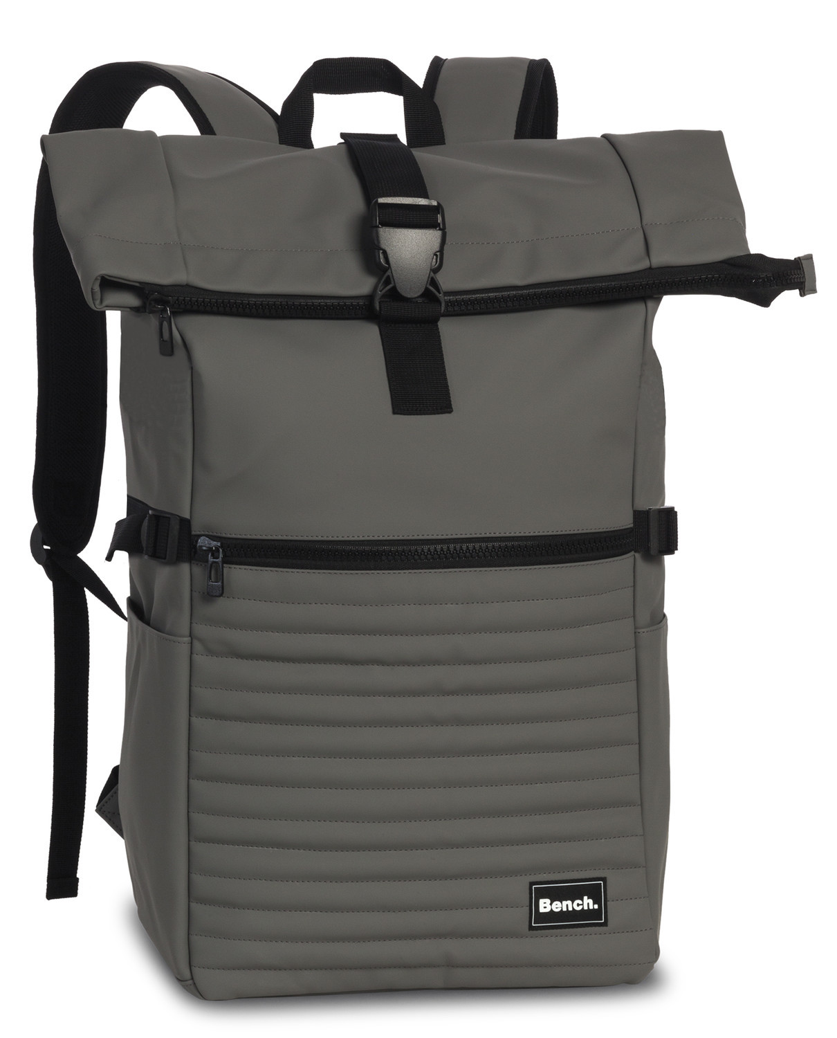 Bench. Bench Hydro quilted roll-top batoh - šedý - 28/30L