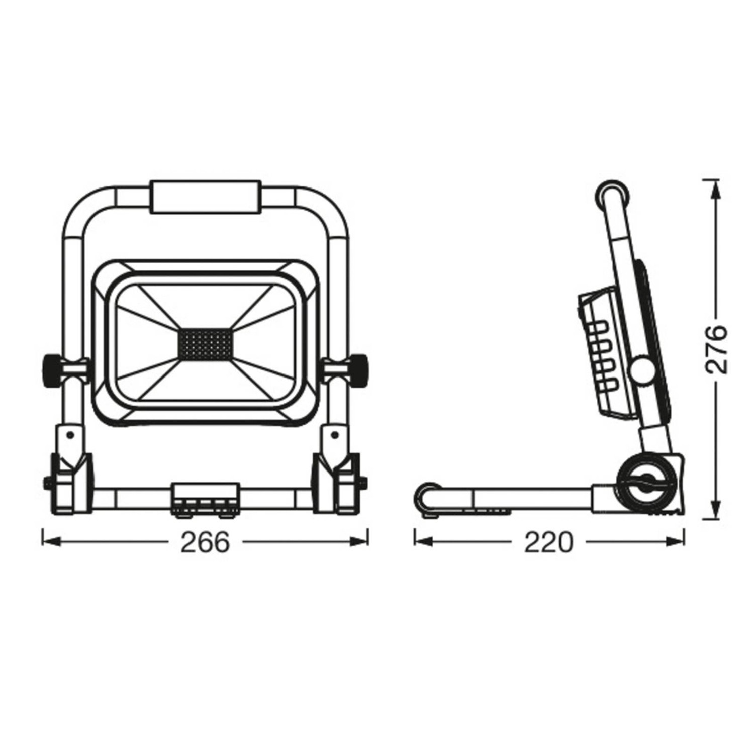 Ledvance LED Worklight Value Battery batéria 20W