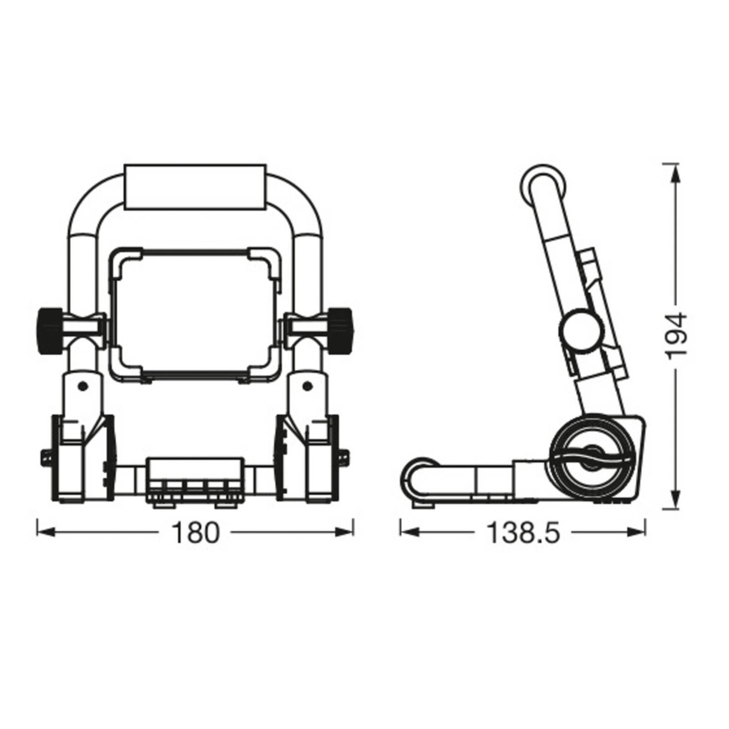 Ledvance LED Worklight Value R-Stand svetlá 10W