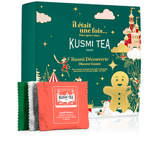 Kusmi Tea Vianočný darčekový set, Bio, 45 sáčkov 21218A1220