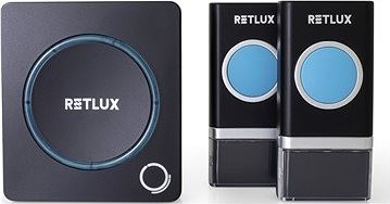 RETLUX RDB 112 zvonček 2 tlač.1 základňa