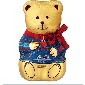 LINDT Teddy Sweater Red & Blue 200 g