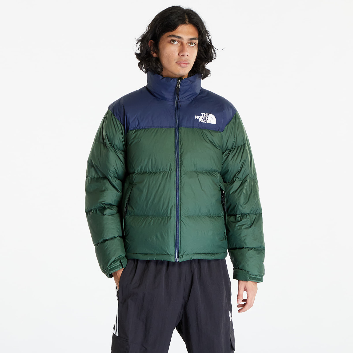 The North Face 1996 Retro Nuptse Jacket Pine Needle/ Summit Navy