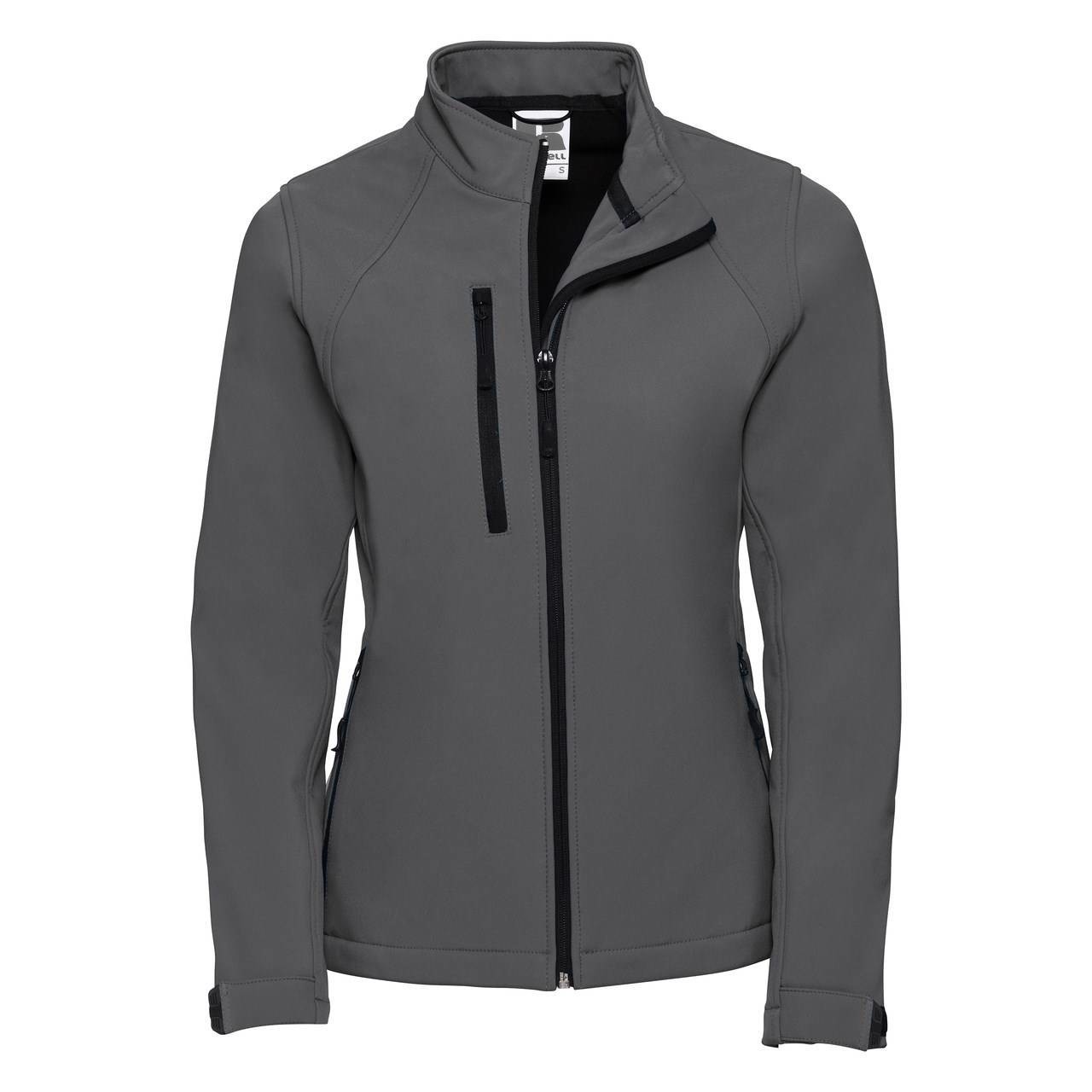 Dark Grey Women's Soft Shell Russell Jacket