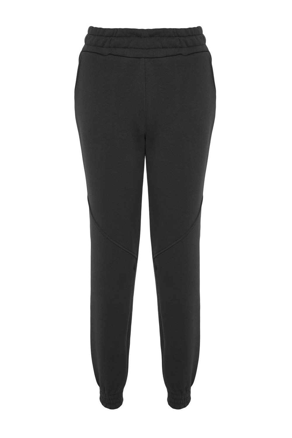 Trendyol Anthracite Basic Jogger Fleece Inside Knitted Knitted Sweatpants