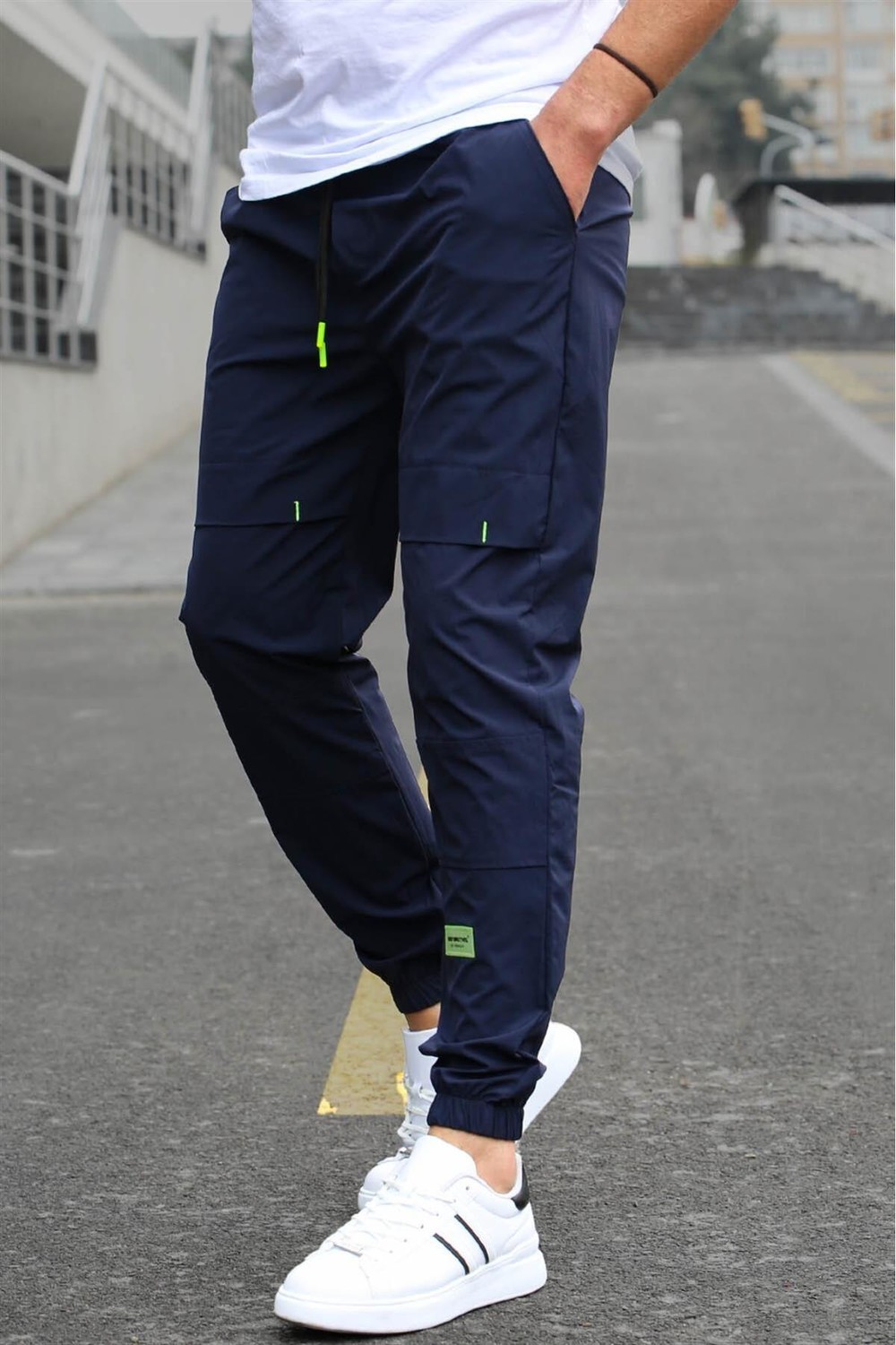 Madmext Basic Navy Blue Tracksuit 5412