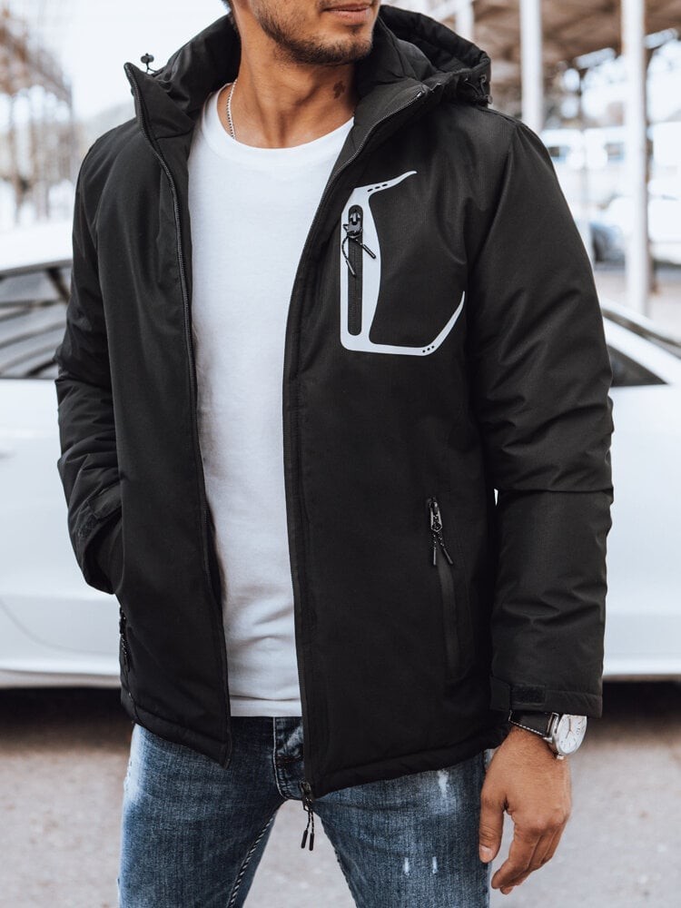 Men's Black Winter Dstreet Jacket