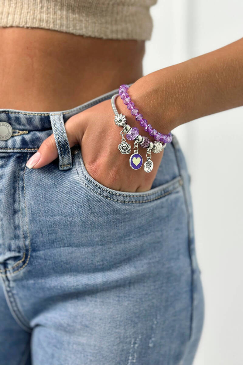 Bracelet purple
