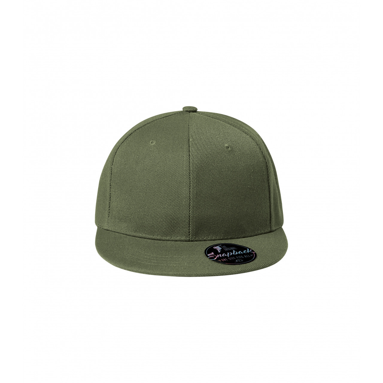 Šiltovka rovný šilt Malfini RAP 6P - khaki