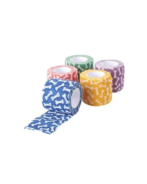 Bandáž KRUUSE Fun-Flex Bones 7,5 cm x 4,5 m, 10 ks