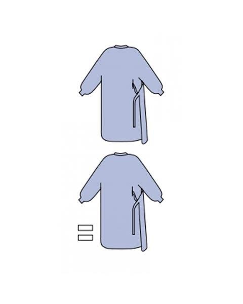 Plášť operačný SR Standard IMMUNITY, sterilný, veľ.XL