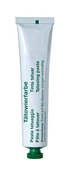 Farba tetovacia zelená 60 g