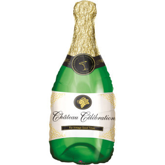 Amscan Fóliový balón - Sekt 35 x 91 cm