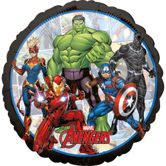 Amscan Fóliový balón - Avengers, kruh 43 cm