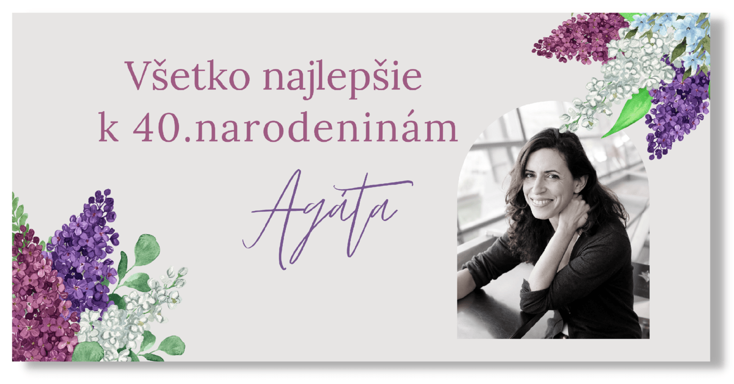Personal Narodeninový banner s fotkou - Orgovan Rozmer banner: 130 x 65 cm