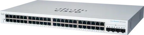 Cisco switch CBS220-48T-4X, 48xGbE RJ45, 4x10GbE SFP+