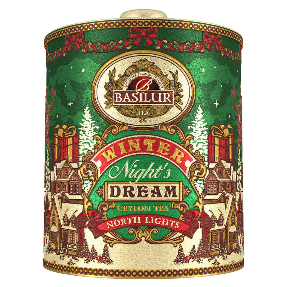 BASILUR Winter night's dream north lights plech 100 g