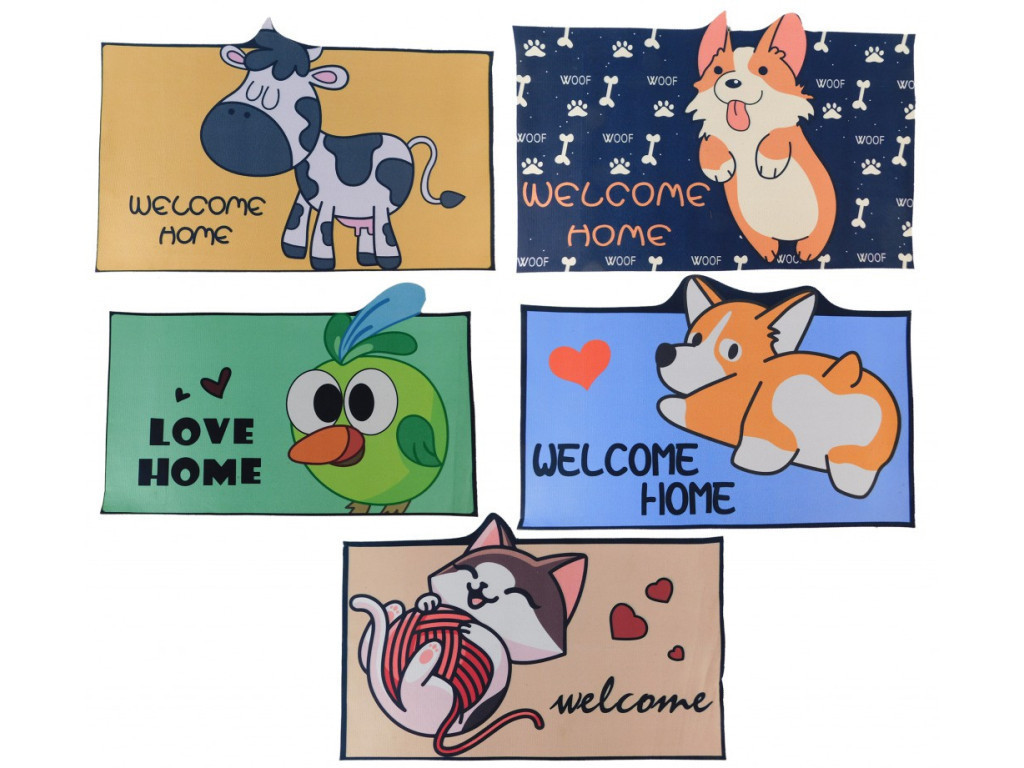 MAKRO - Rohož 40x60cm rôzne motívy a farby