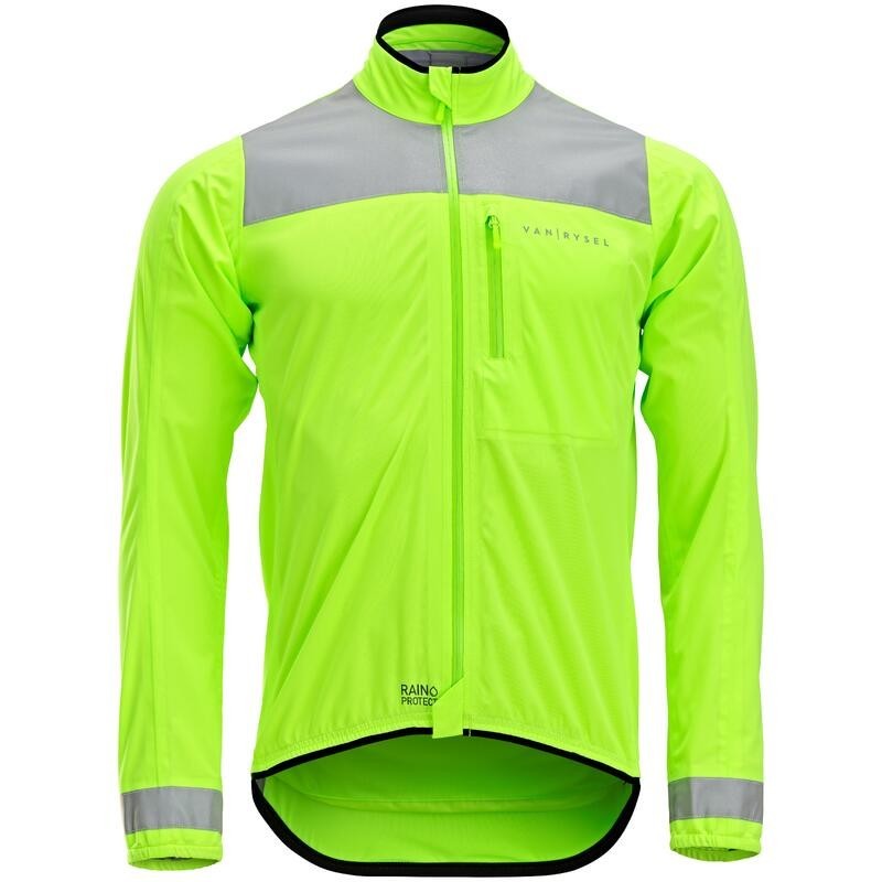 Pánska cyklistická nepremokavá bunda RC 500