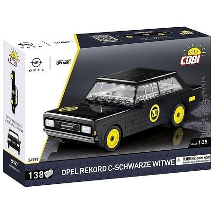 Cobi Opel Rekord C Schwartze Witwe, 1:35