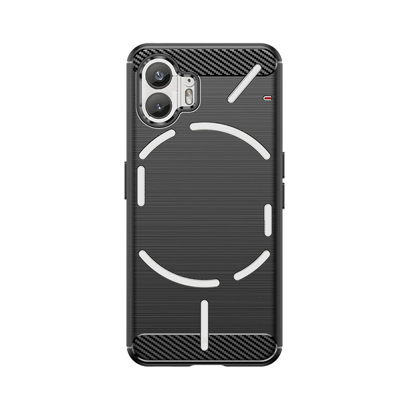 IZMAEL Nothing Phone (2) Puzdro Carbon Bush TPU  KP28567 čierna