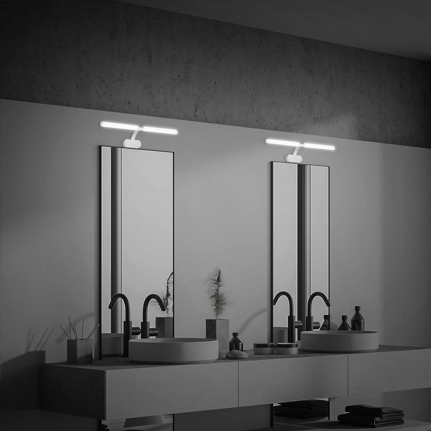 LED zrkadl. svetlo 2131014 chrómová matná, 4 000 K