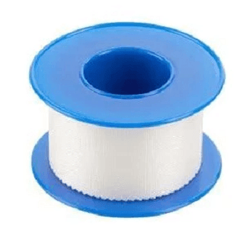 Náplasť KRUUSE Silk, biela, 5 cm x 5 m