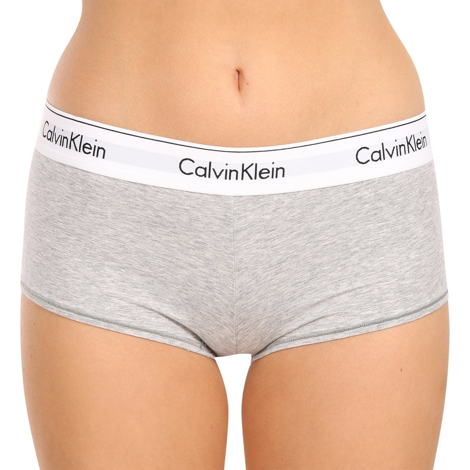 Women's panties with leg loop Calvin Klein grey