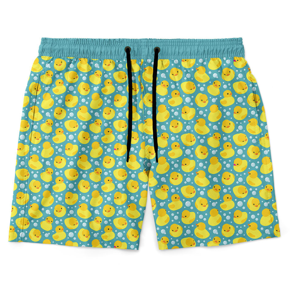 Pánske plavky short – Ducks (Veľkosť: S)
