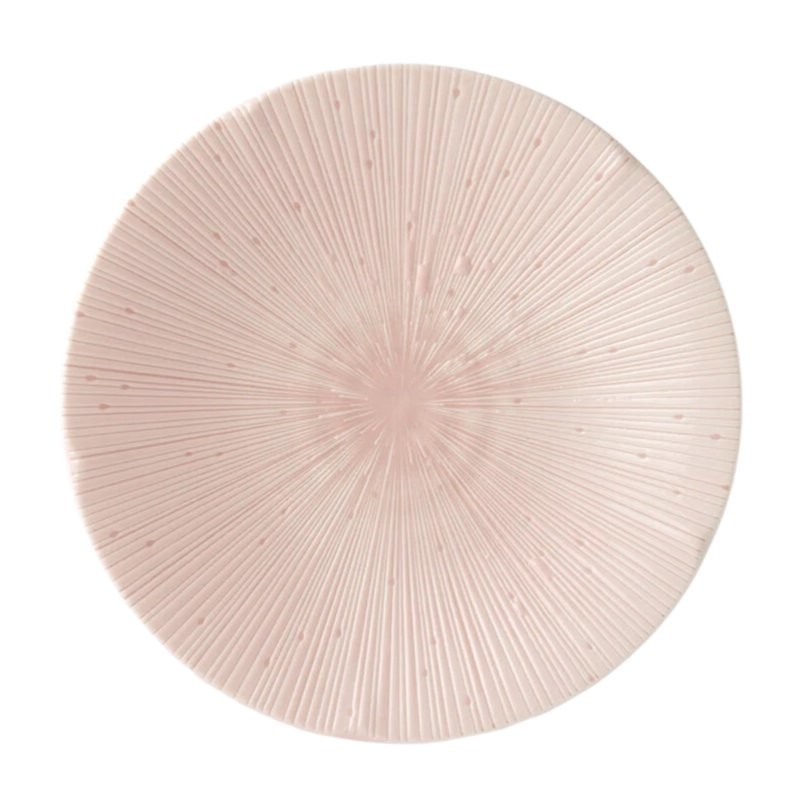 Predjedlový tanier ICE PINK 22 cm, ružová, MIJ