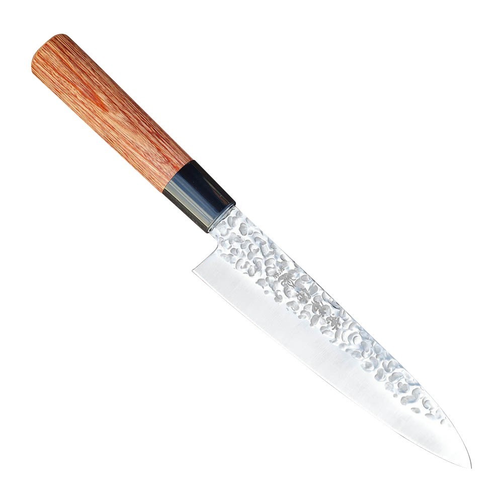 Japonský nôž GYUTO/CHEF KANETSUNE TSUCHIME 18 cm, hnedá, Dellinger