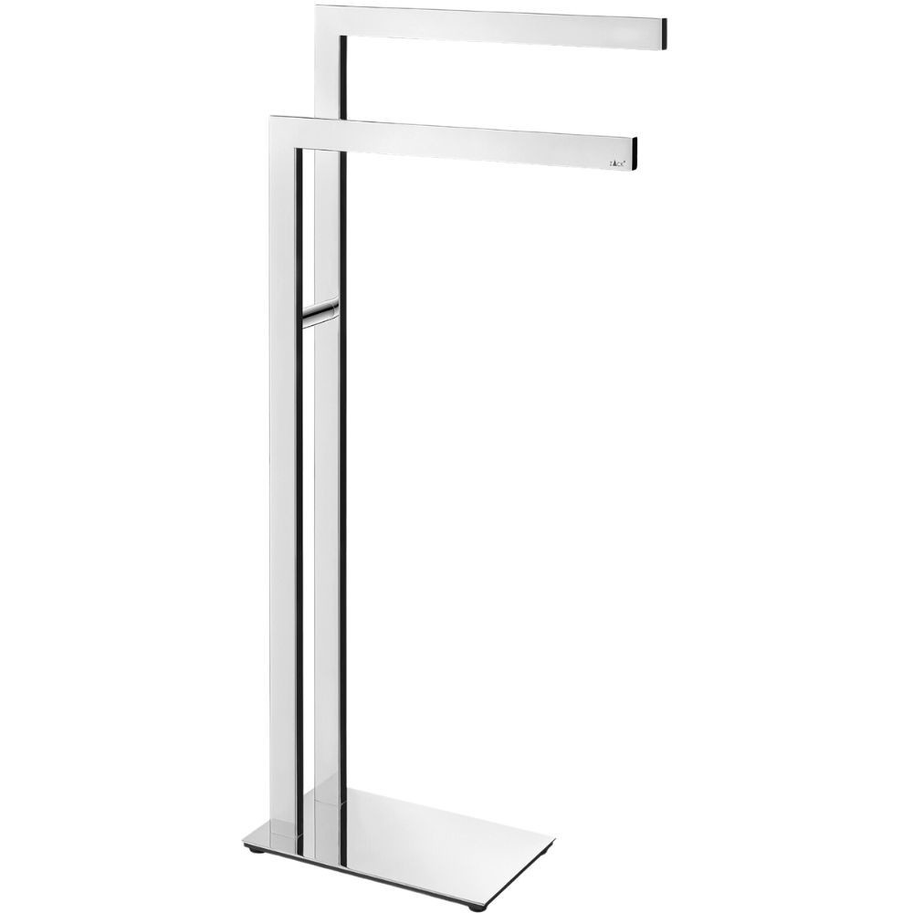 Stojan na uteráky LINE A 80 cm, dvojitý, lesk, nerezová oceľ, Zack