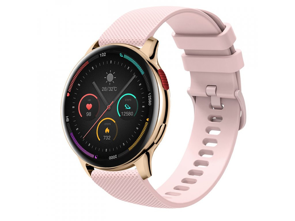 CARNEO Heiloo HR+ 2nd Gen/Gold/Šport Band/Pink