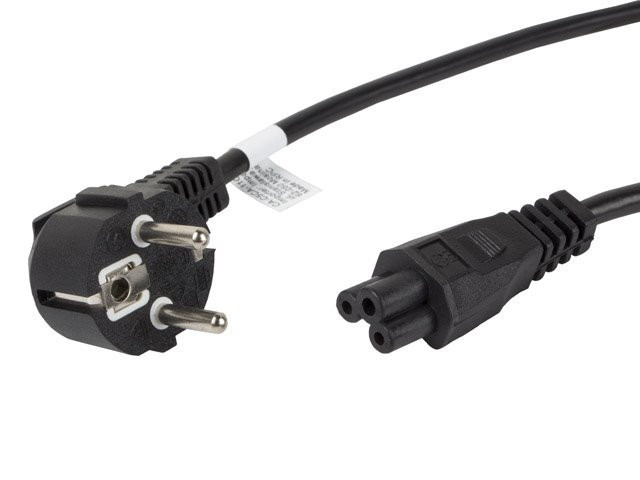 LANBERG CEE 7/7 (MICKEY) na IEC 320 C5 POWER CORD 1.8M VDE čierny