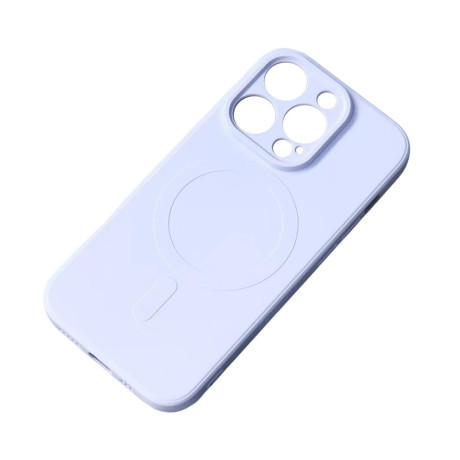 MG Silicone MagSafe kryt na iPhone 15 Plus, modrý