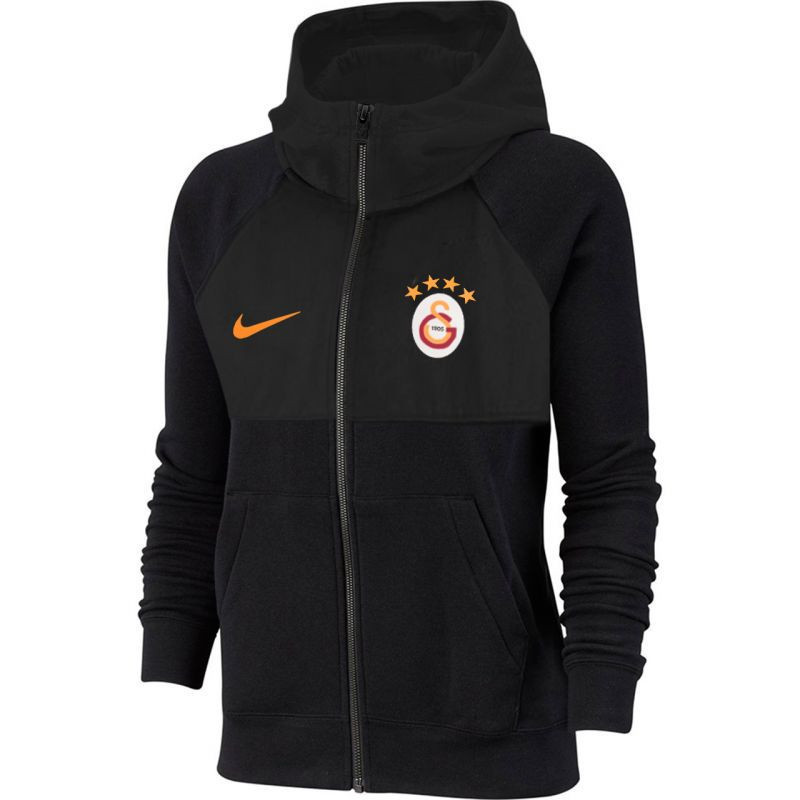 Mikina s kapucňou Nike Sportswear Full-Zip Hoodie Jr DA1686 010 L