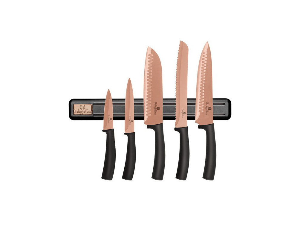 MAKRO - Sada nožov 6-dielna ROSEGOLD