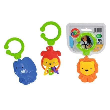 Hrkálka s krúžkom na zavesenie, 3 druhy