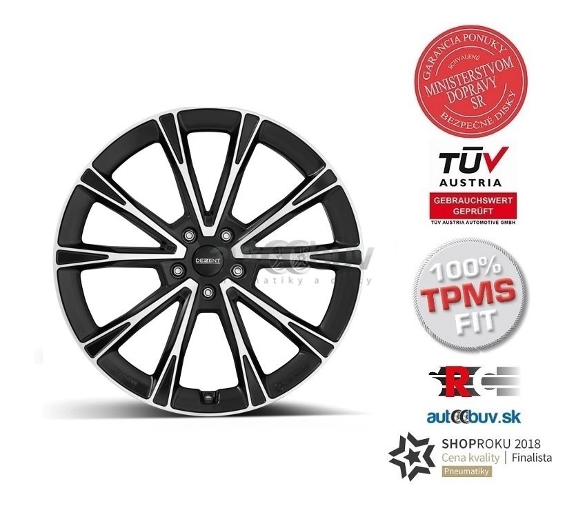 DEZENT AR dark 7.00x18 5x114.30 ET50