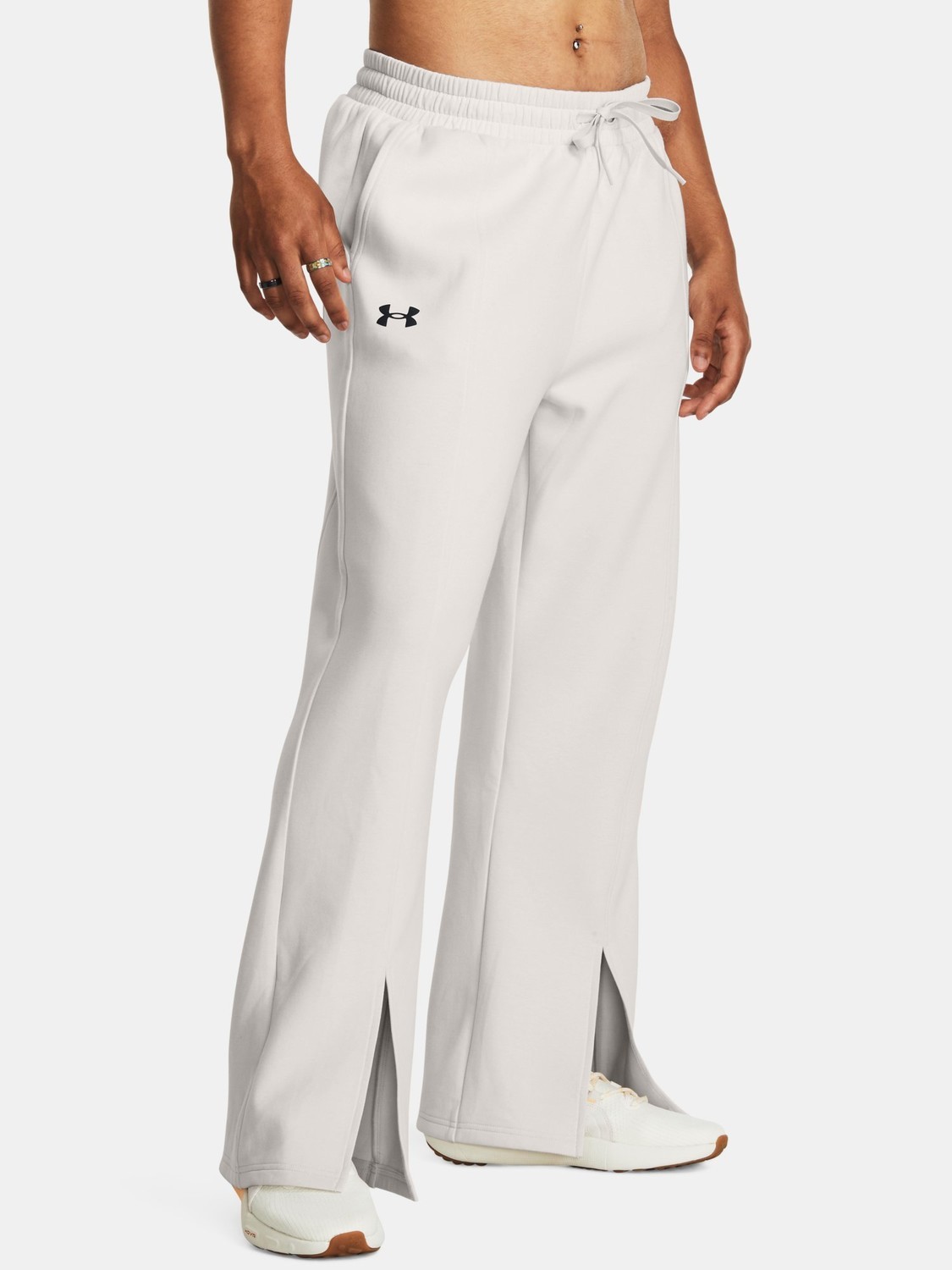 Under Armour Track Pants Unstoppable Flc Split Pant-GRN - Women