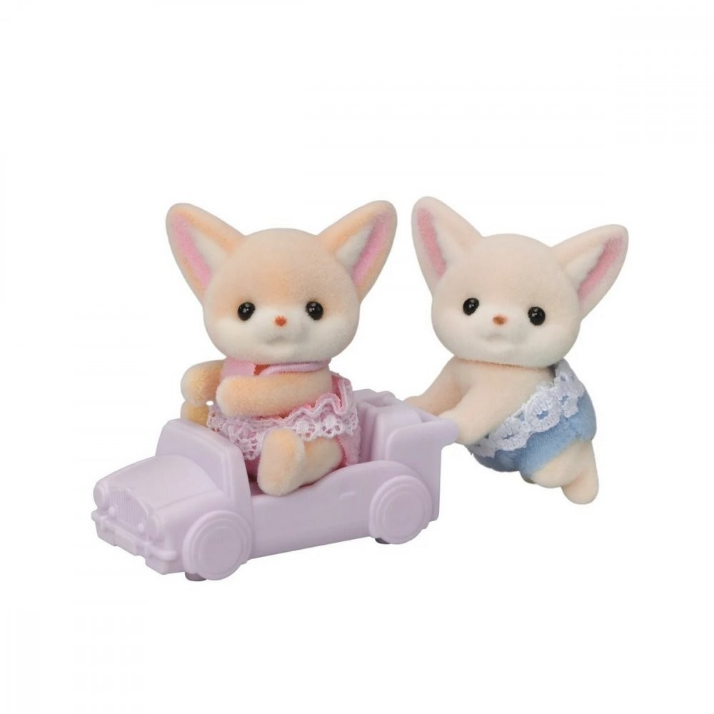 Sylvanian Families Dvojičky fenci s autíčkom