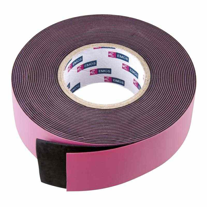 Emos páska izolačná 25mm / 5m, samovulkanizačná, čierna