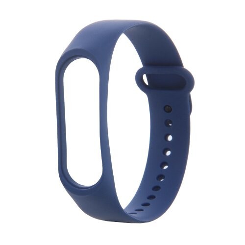 Náramok pre Xiaomi Mi Band 3/4, silikónový - tmavo-modrý