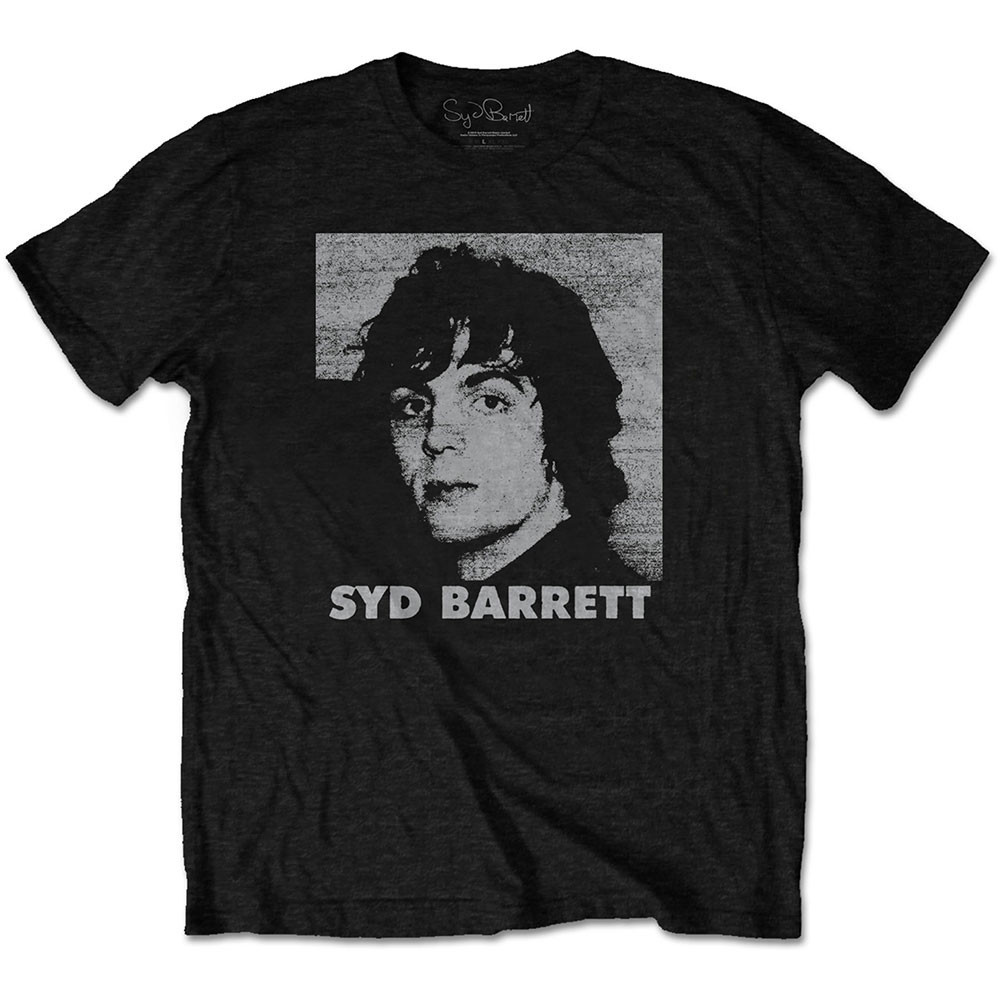 Syd Barrett tričko Headshot Čierna S