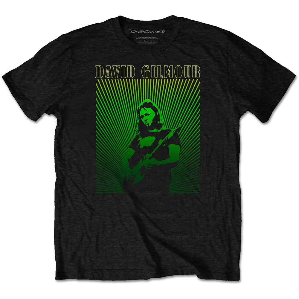 David Gilmour tričko Rays Gradient Čierna S