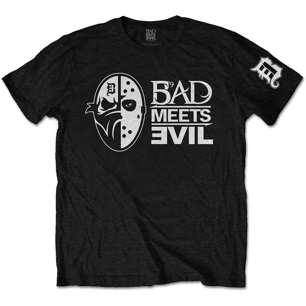 Bad Meets Evil tričko Masks Čierna S