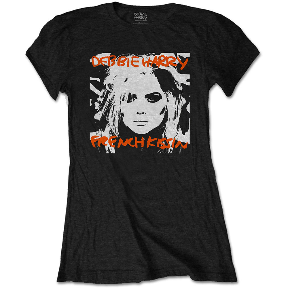 Debbie Harry tričko French Kissin' Čierna S