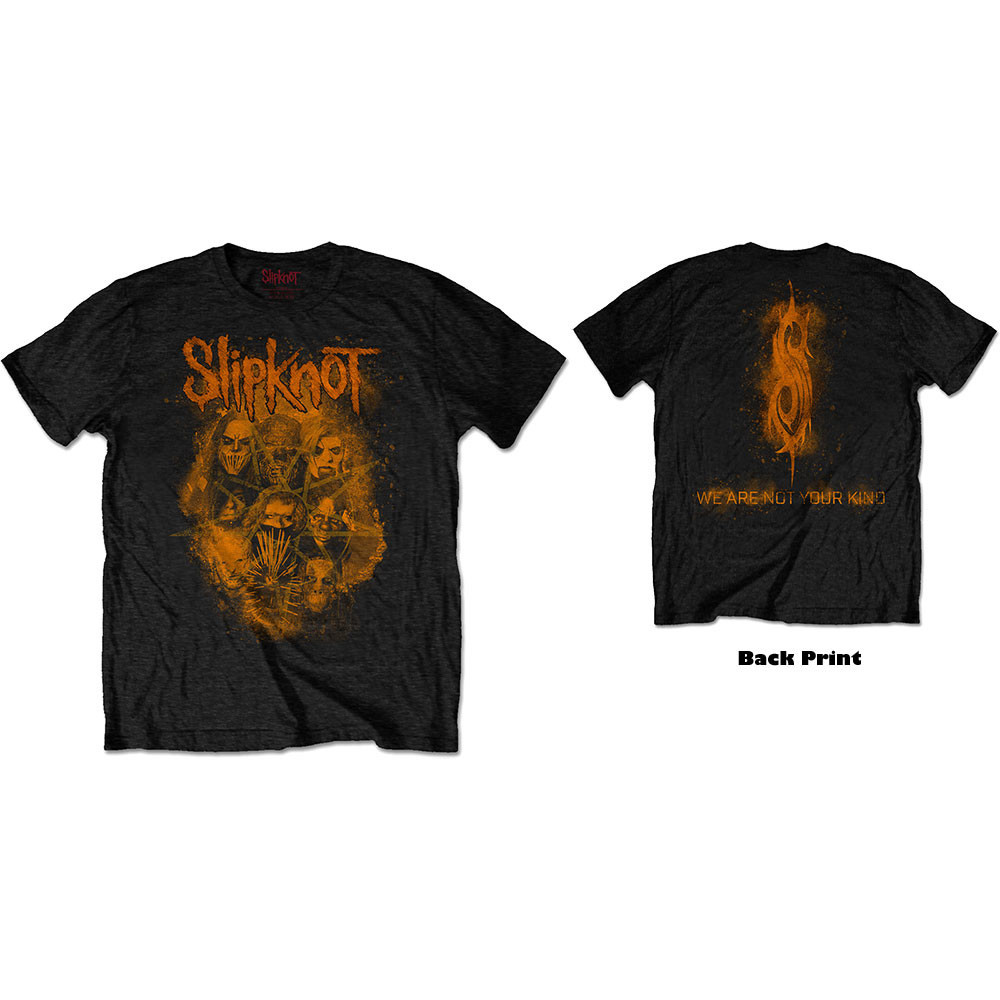 Slipknot tričko WANYK Orange Čierna S